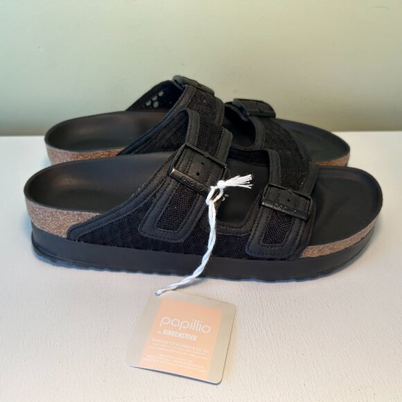 Birkenstock Arizona Flex Platform Synthetics Sandals - Picture 4 of 12